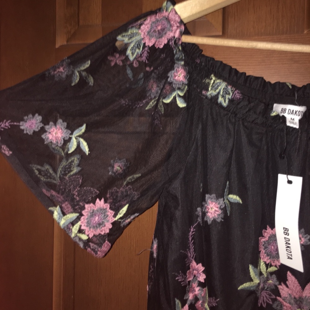 Floral shift dress